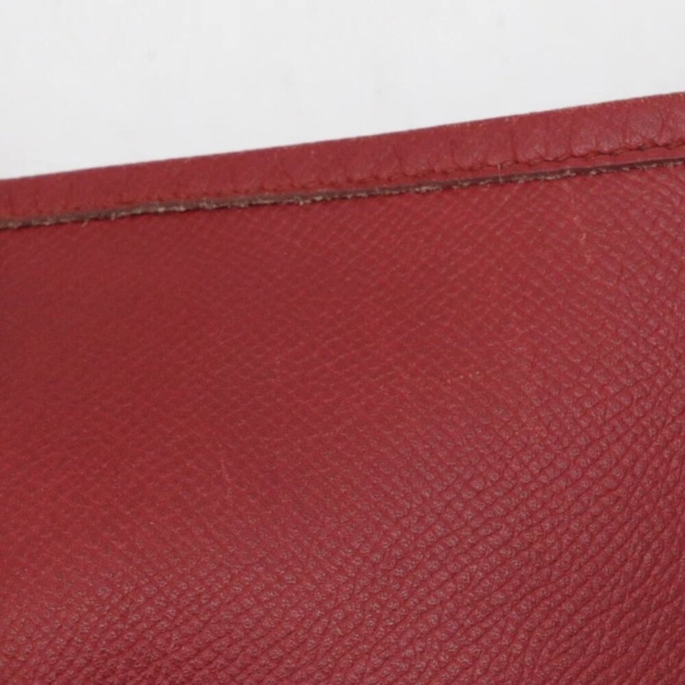 Hermes Taurillon Clemence Evelyne III GM Shoulder Bag - Dark Fuchia Pink - Picture 11 of 15